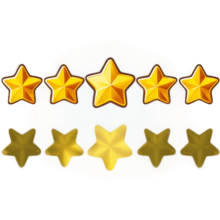 five stars emoji