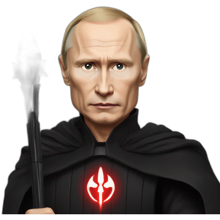 Putin as a sith lord emoji