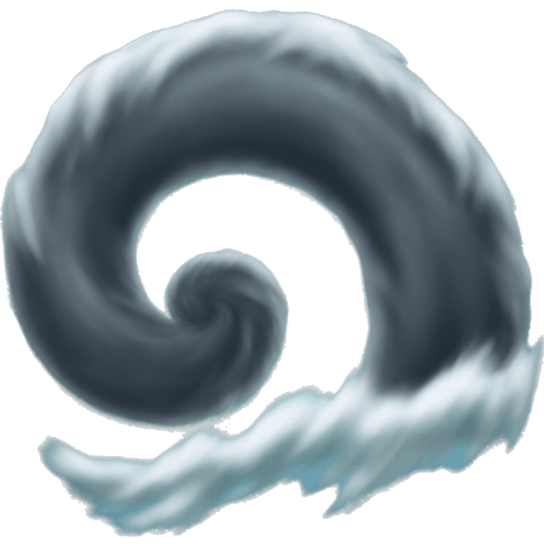 a hurricane emoji