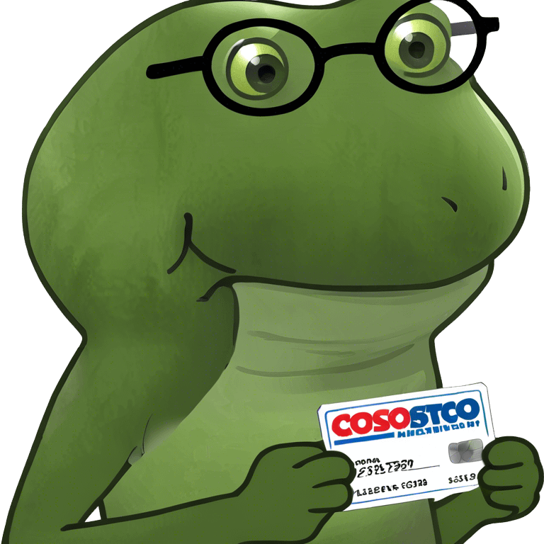 Costco membership card emoji