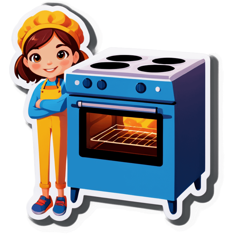 Oven with legs emoji