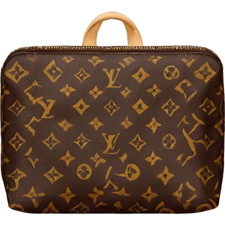 Louis Vuitton cosmetic bag  emoji