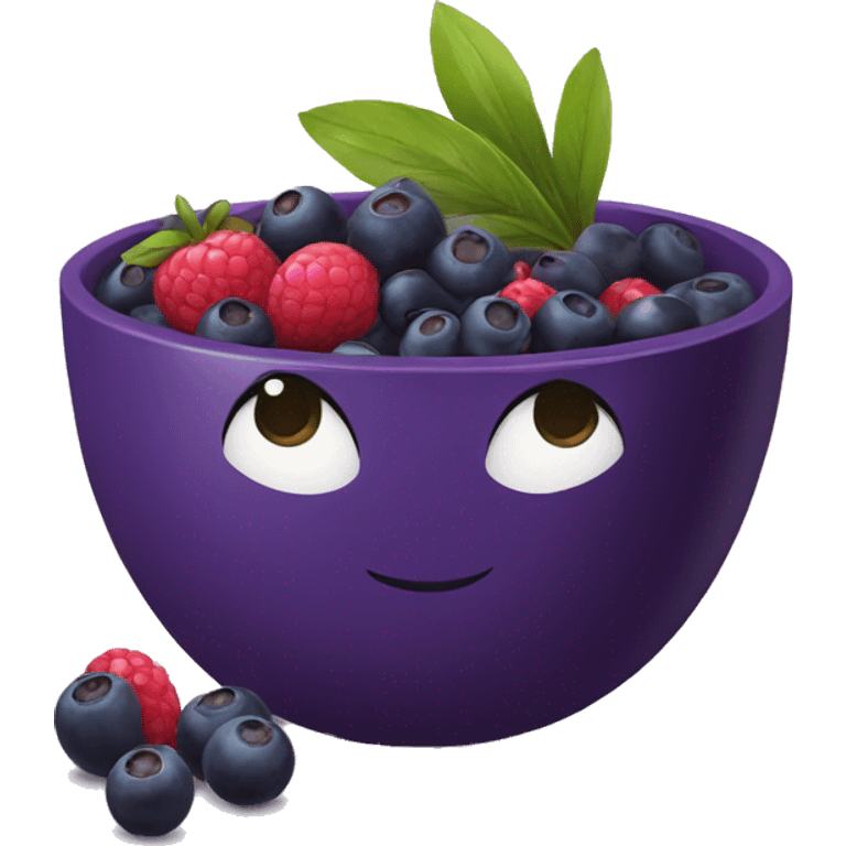 açaí bowl emoji