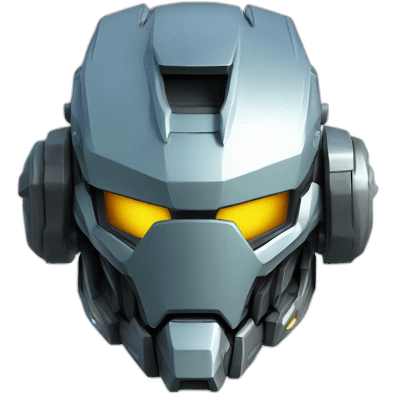 mecha storm helmet emoji