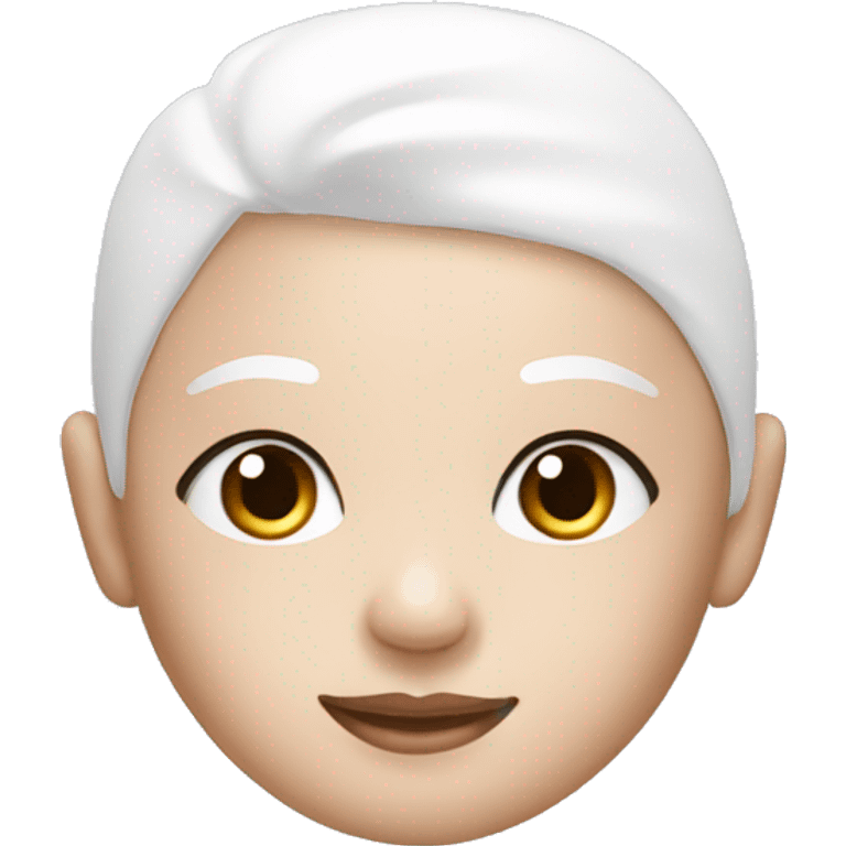 Skin care face cream emoji