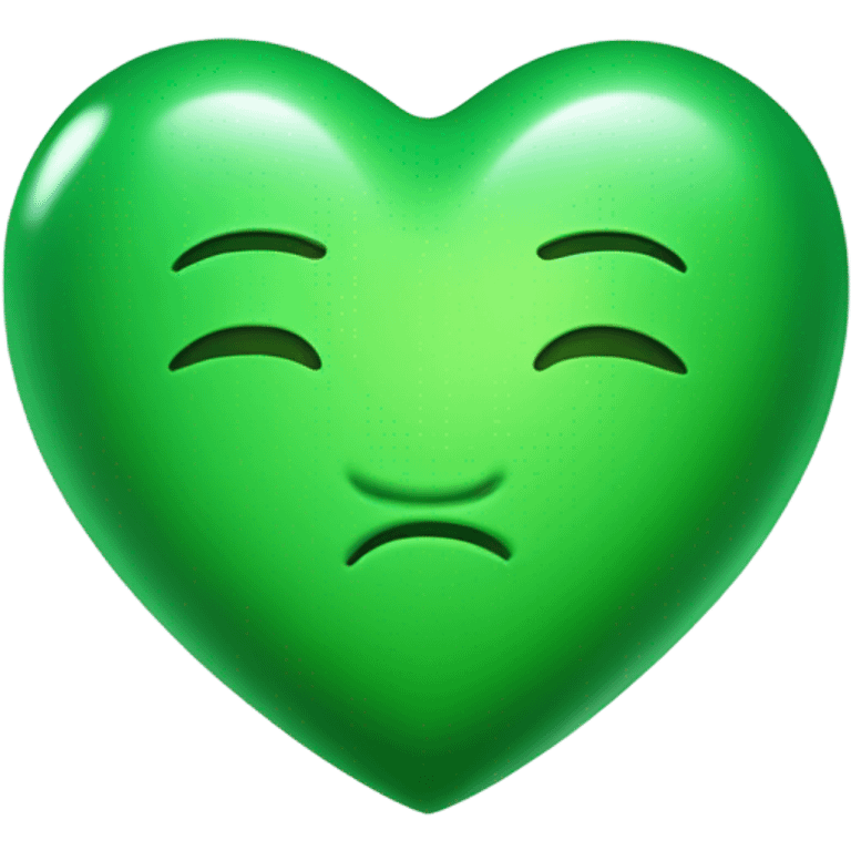 green heart  emoji