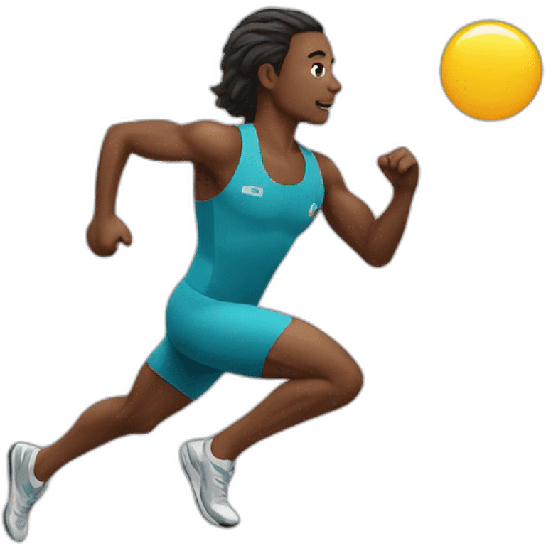 Running athlete emoji