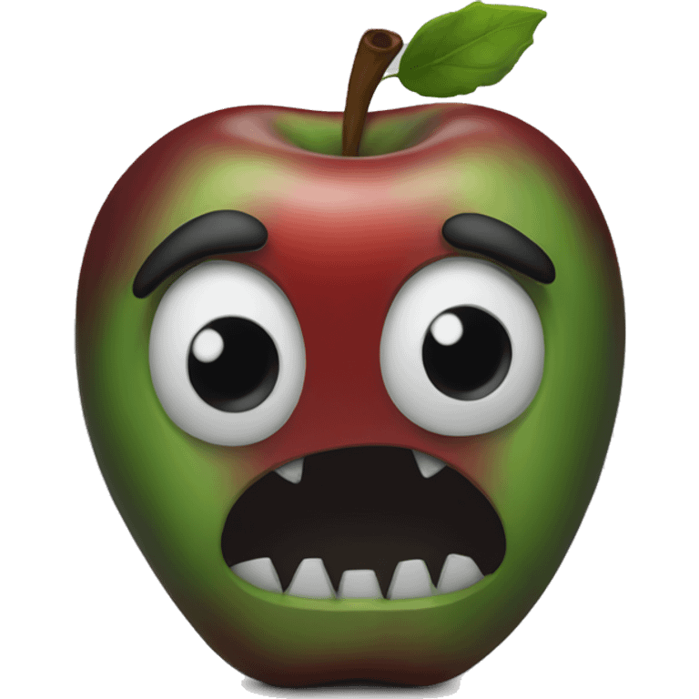 Insidious apple emoji