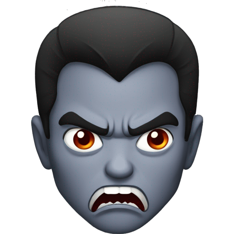 vampire angry  emoji