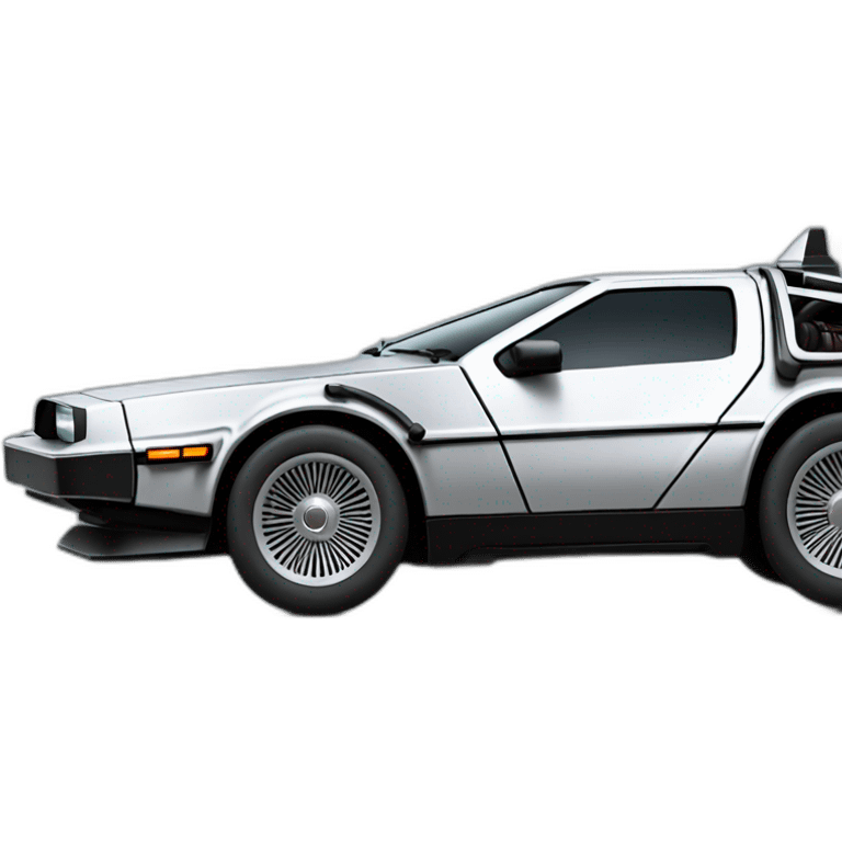 delorean emoji