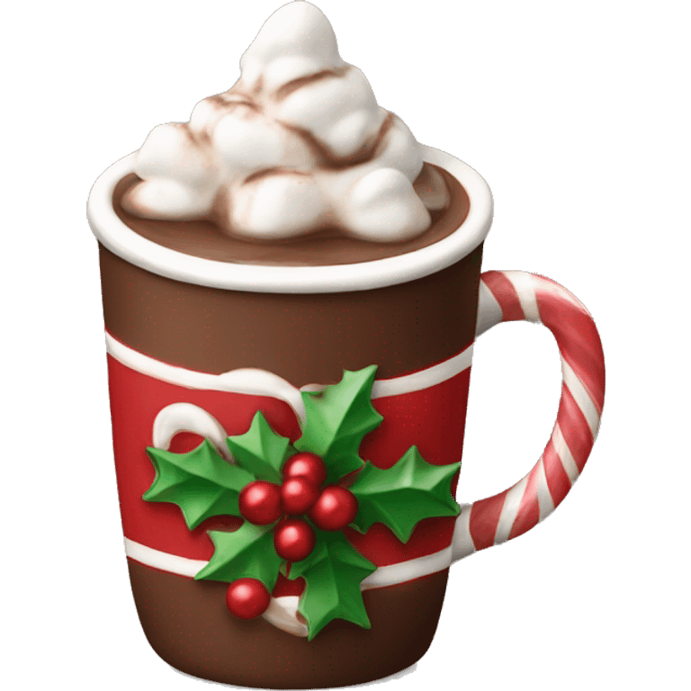 Christmas hot chocolate  emoji