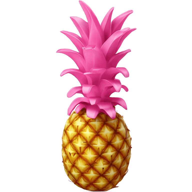 pink ananas emoji