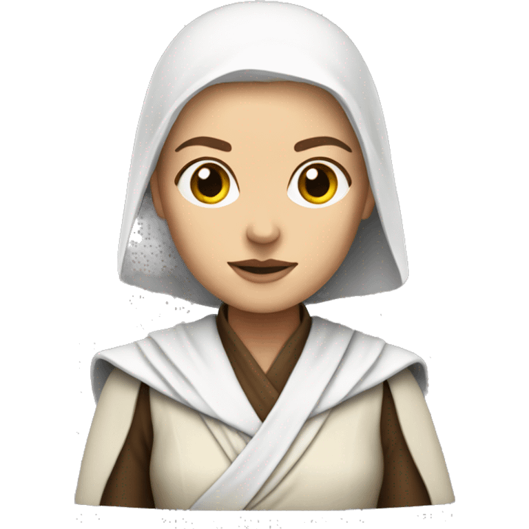 jedi master female white emoji