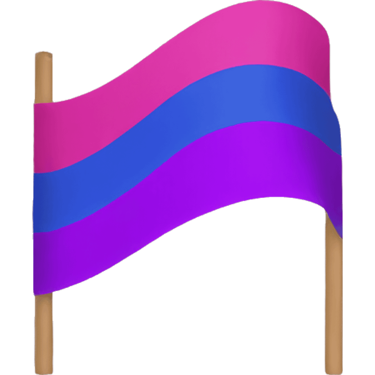 Bisexual flag emoji