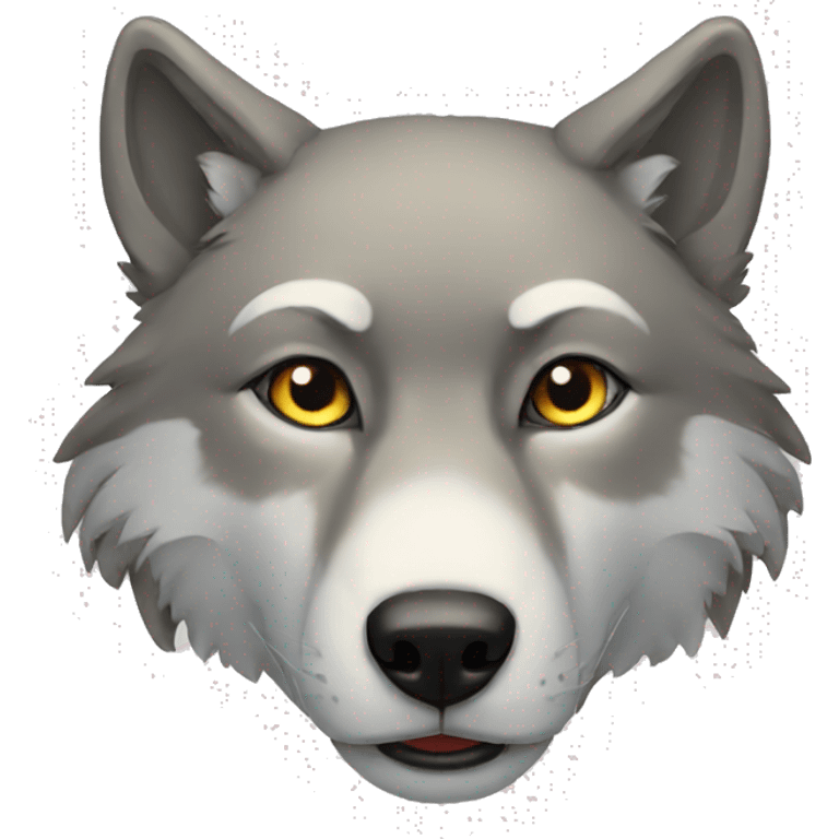 Wolf emoji