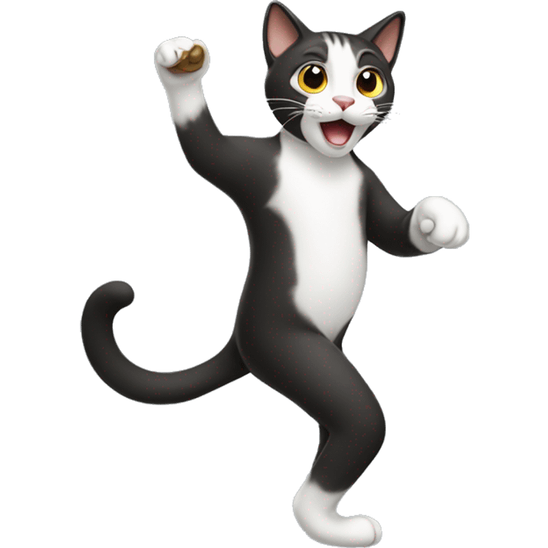 Dancing cat emoji