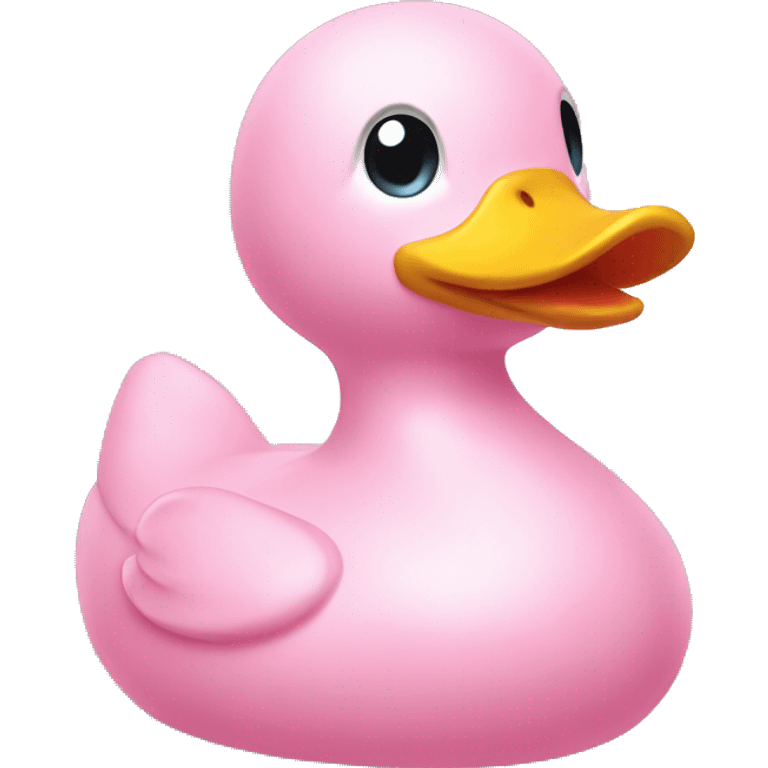 light pink rubber duck emoji