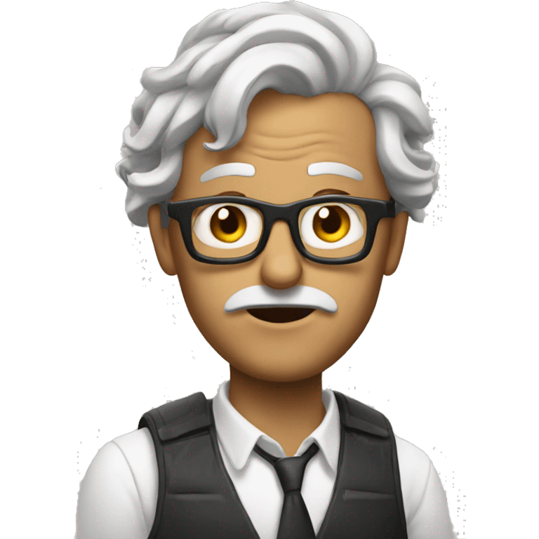 Eccentric and mad movie director  emoji