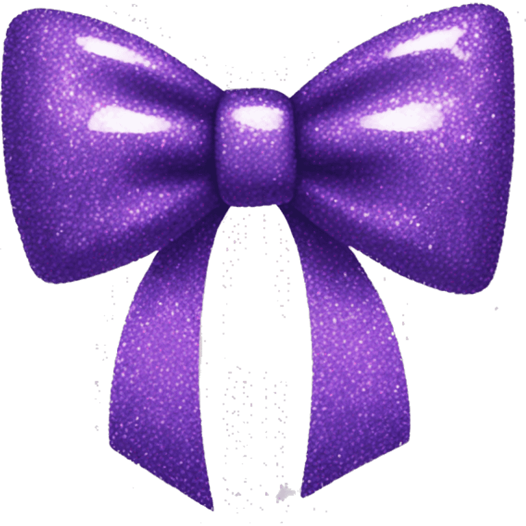 glitter bow emoji