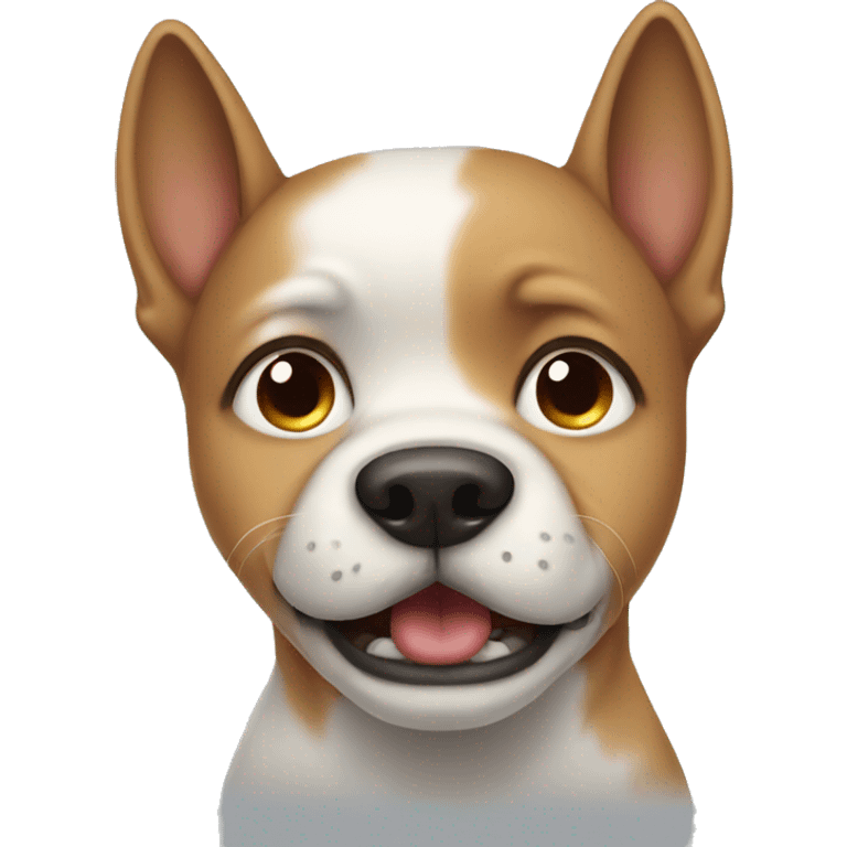 Cute dog crying emoji