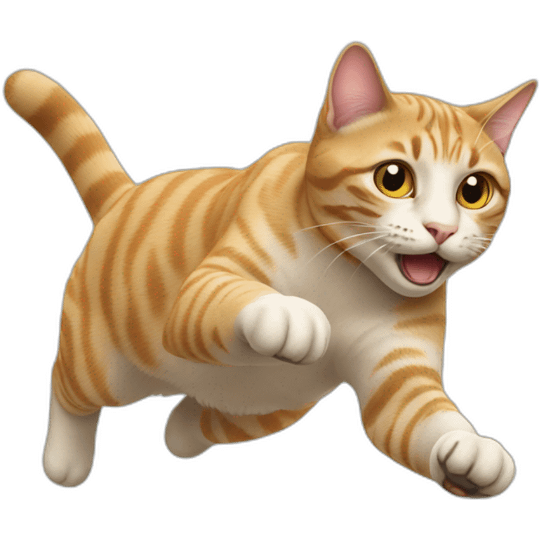 cat jumping emoji