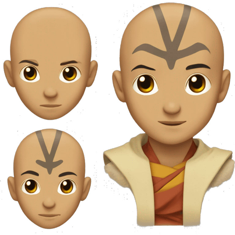 Aang from avatar the last airbender  emoji