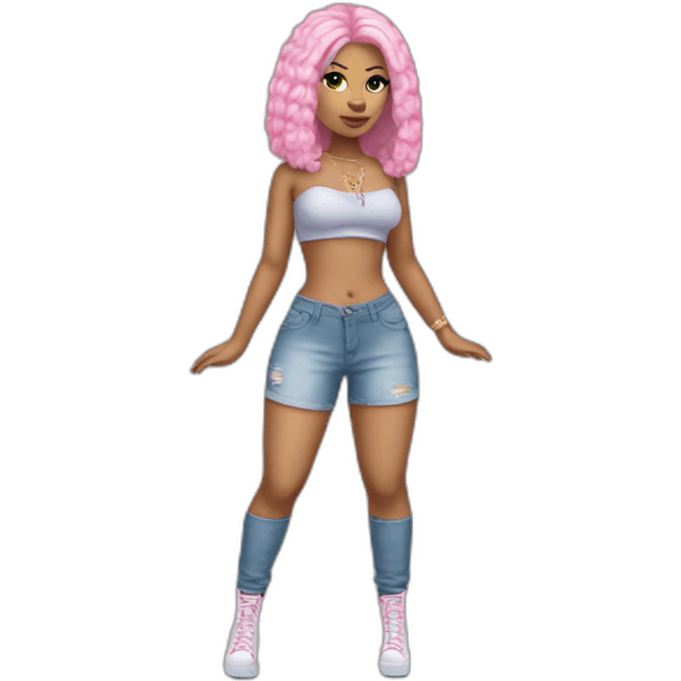 Nicki Minaj full body emoji