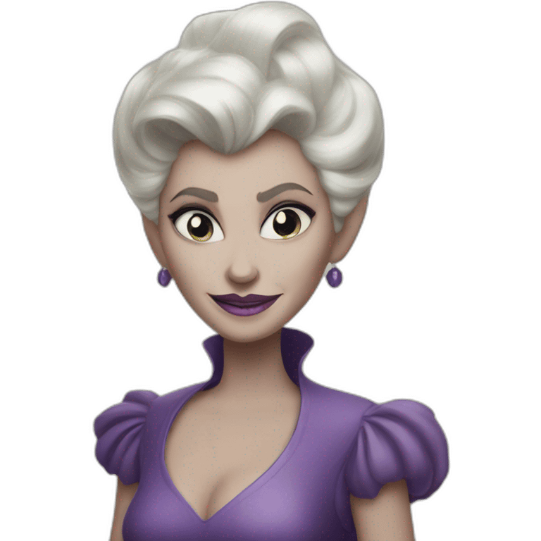 Ursula in maleficent version  emoji