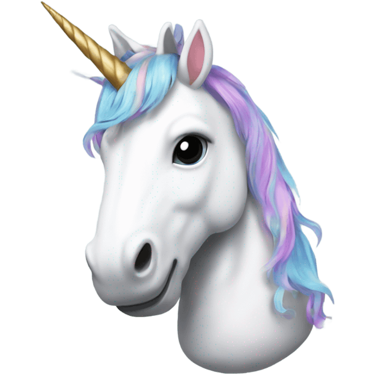 Unicorn, with toes, human feet emoji