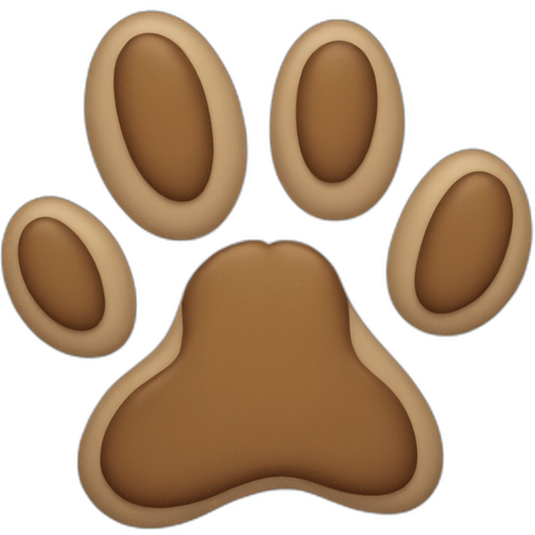 dog paw emoji