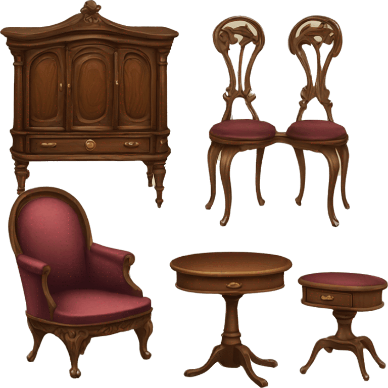 victorian furniture emoji