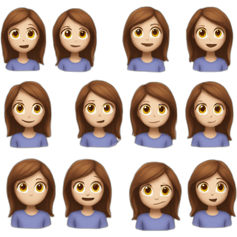 overly attached girlfriend emoji