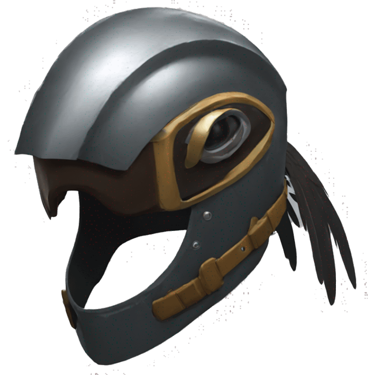 The Vulture Helmet emoji