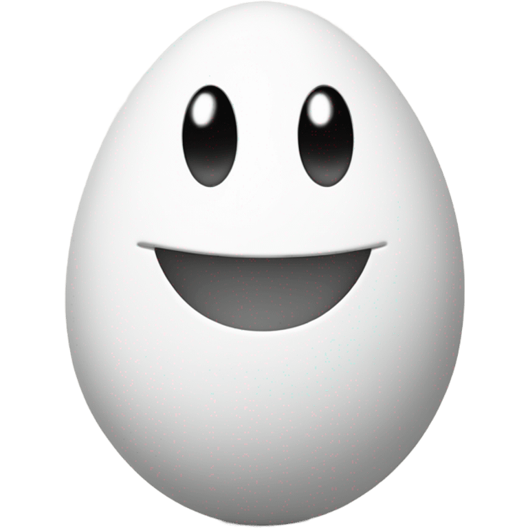 Happy egg emoji