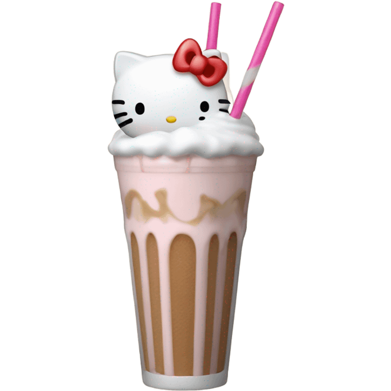 Milk Shake da Hello kitty emoji