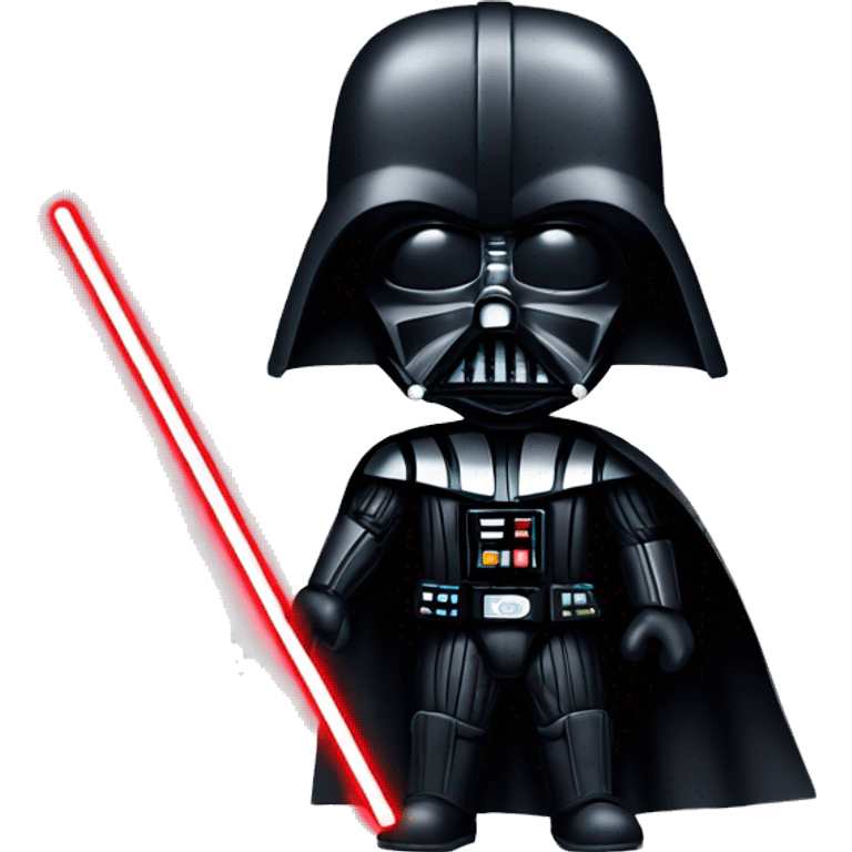 Darth Vader with iPhone emoji