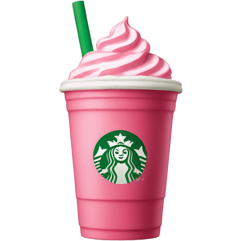 Pink drink starbucks emoji