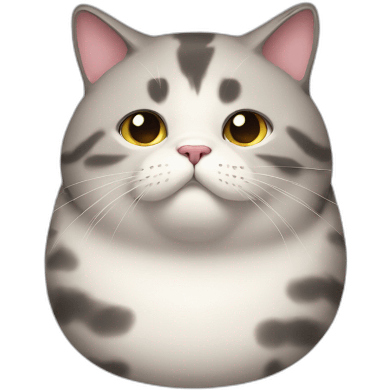 Obese cat emoji