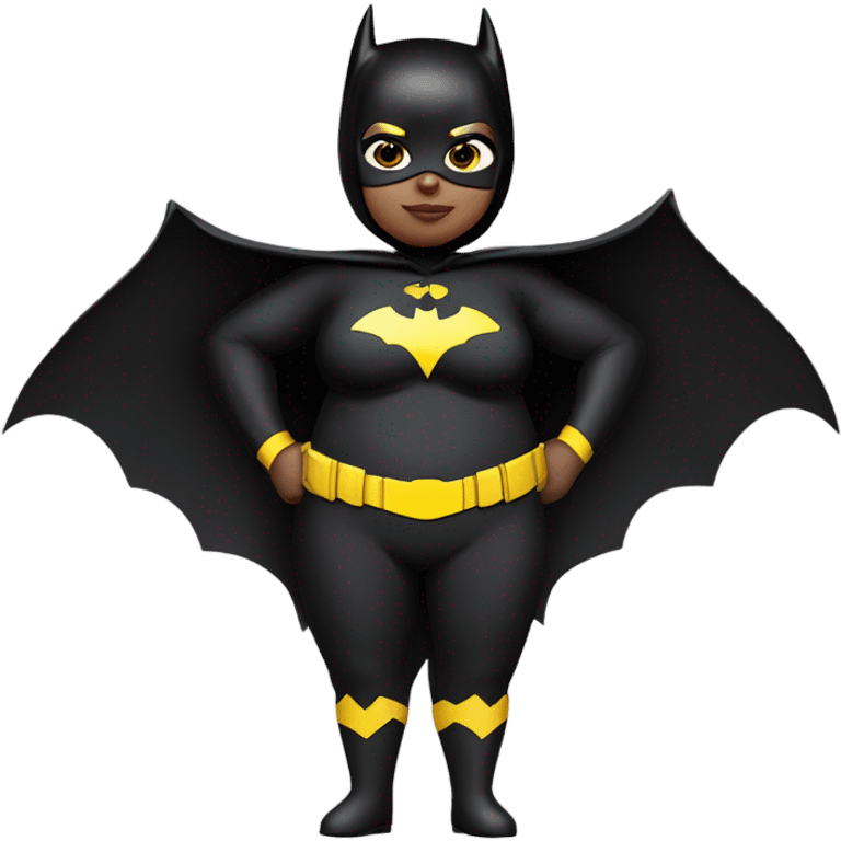 Fat batgirl emoji