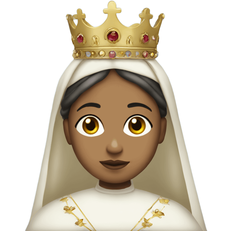 Young queen victoria as the virgin mary emoji