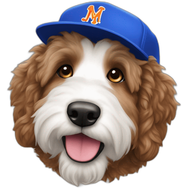 bernedoodle mets hat emoji