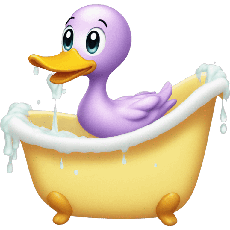 Bath spider duck Kirby  emoji