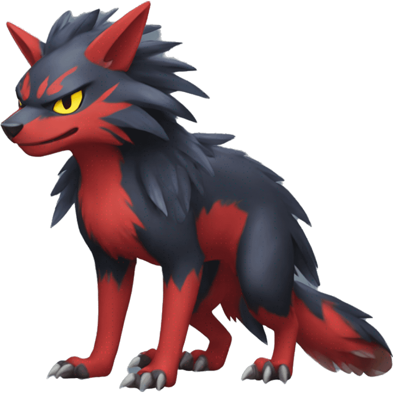 Nargacuga-Litten-Zoroark full body emoji