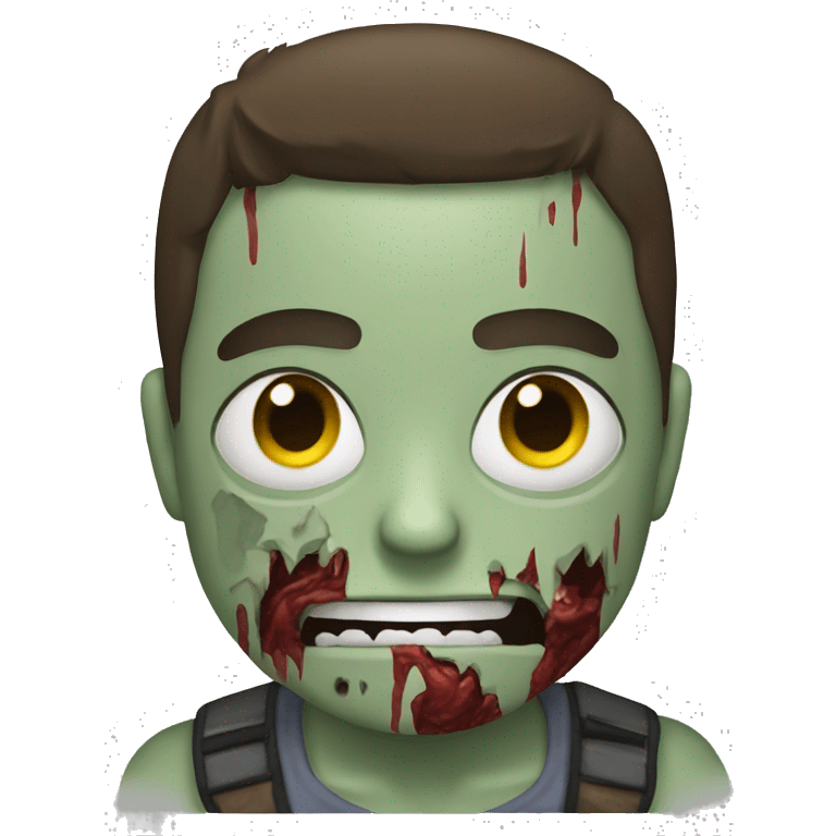 fighter a zombie emoji