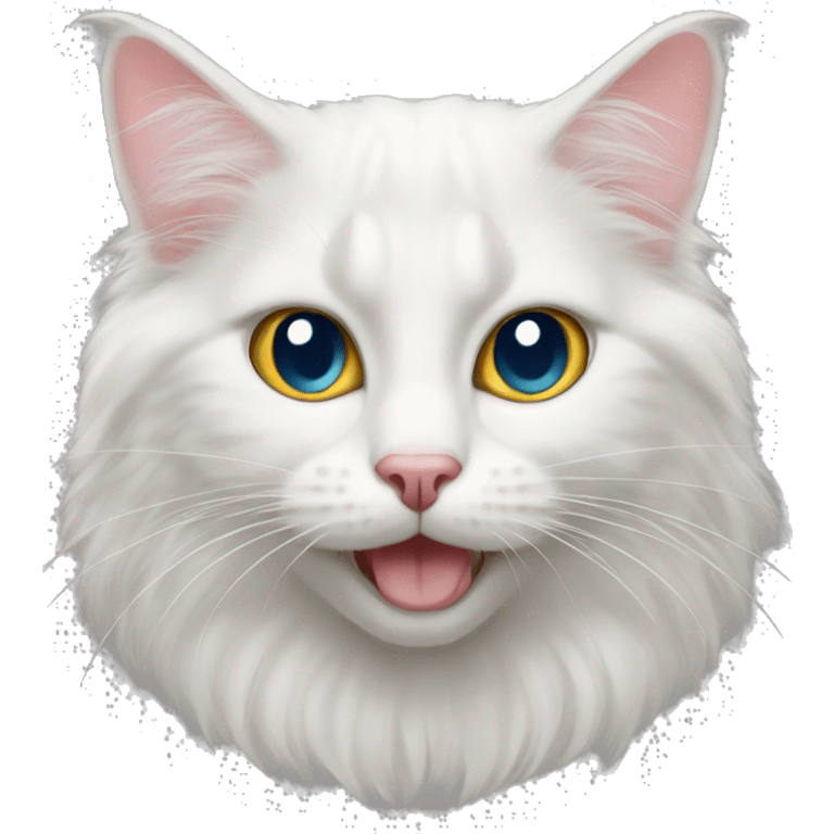 turkish angora cat emoji