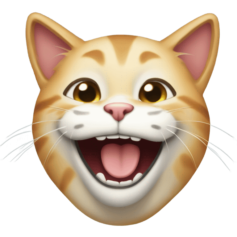 laught cat emoji