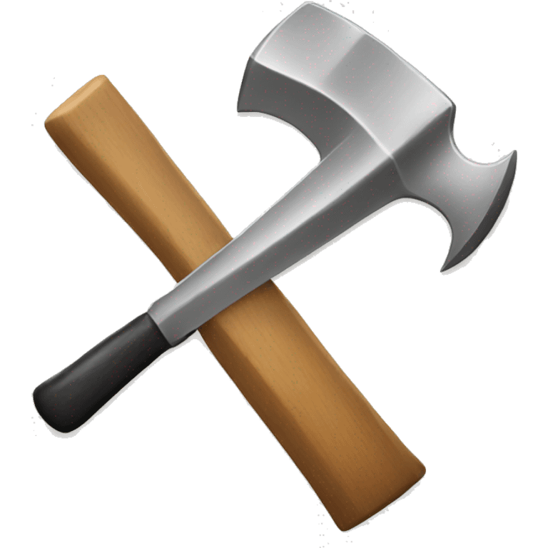 Saw and hammer emoji