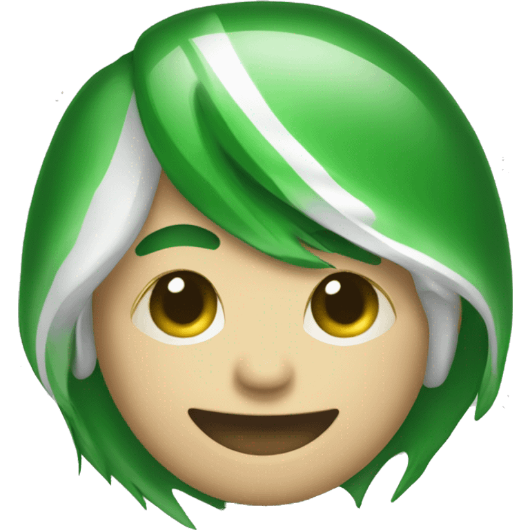 I need a green and black emoji that is a logo for my company that specializes in Electronic Medical Re emoji