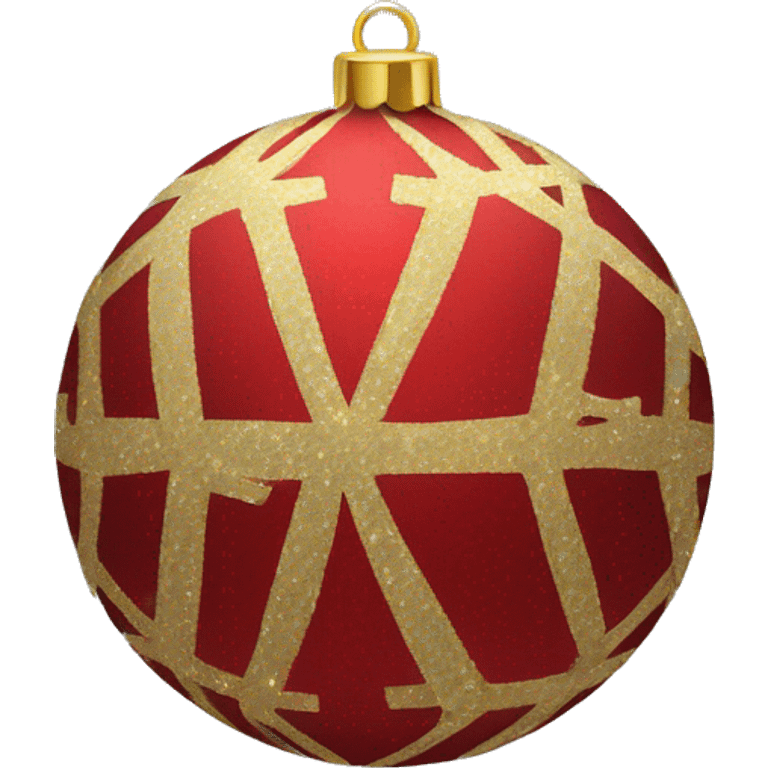 Christmas ball emoji