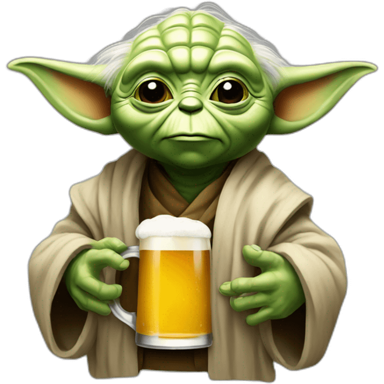 Yoda bière emoji